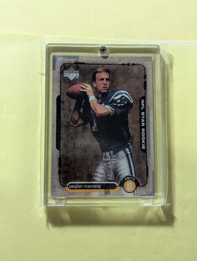 PEYTON MANNING ROOKIE CARD 1998 Upper Deck NFL STAR RC $$ Football Colts Broncos